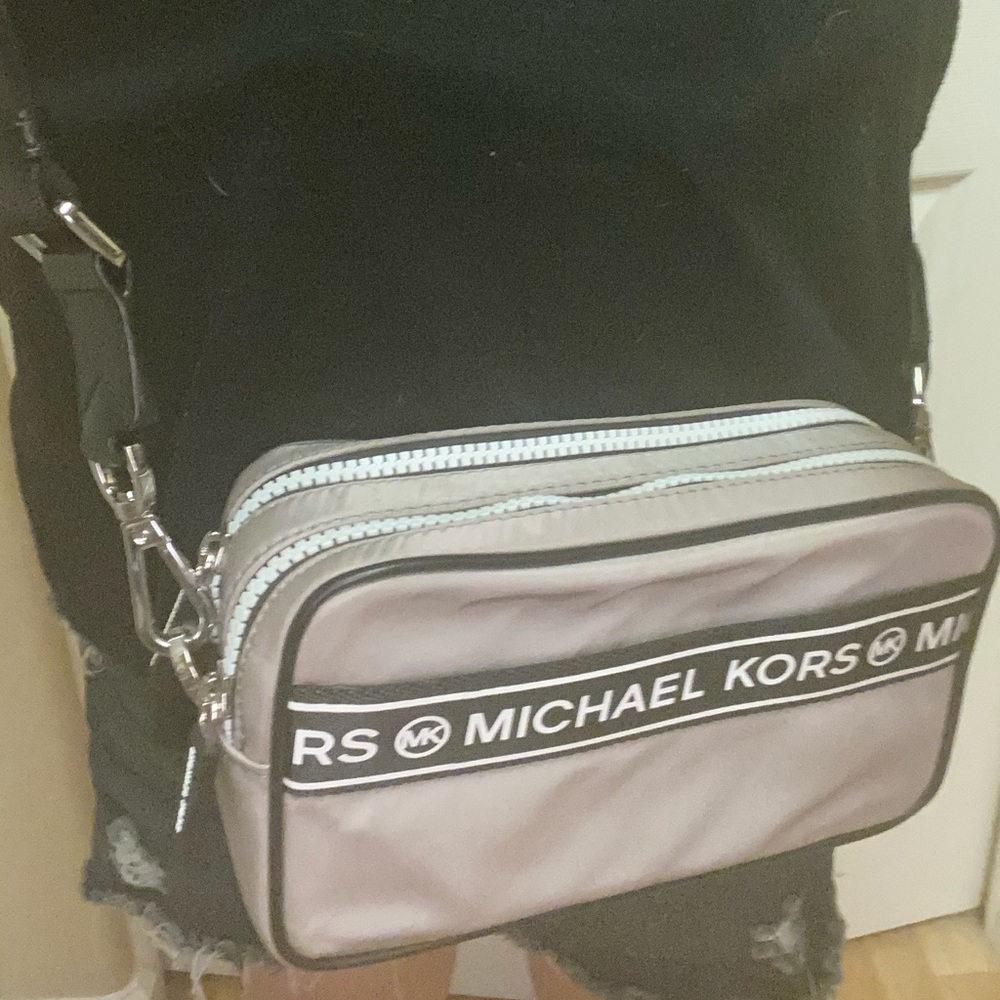 Michael Kor Nylon Logo Crossbody